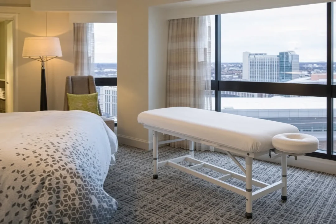 In-Room Massage at The Renaissance Nashville Hotel